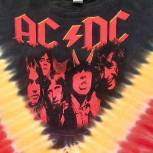 AC/DC Tye Dye Highway to Hell T-shirt